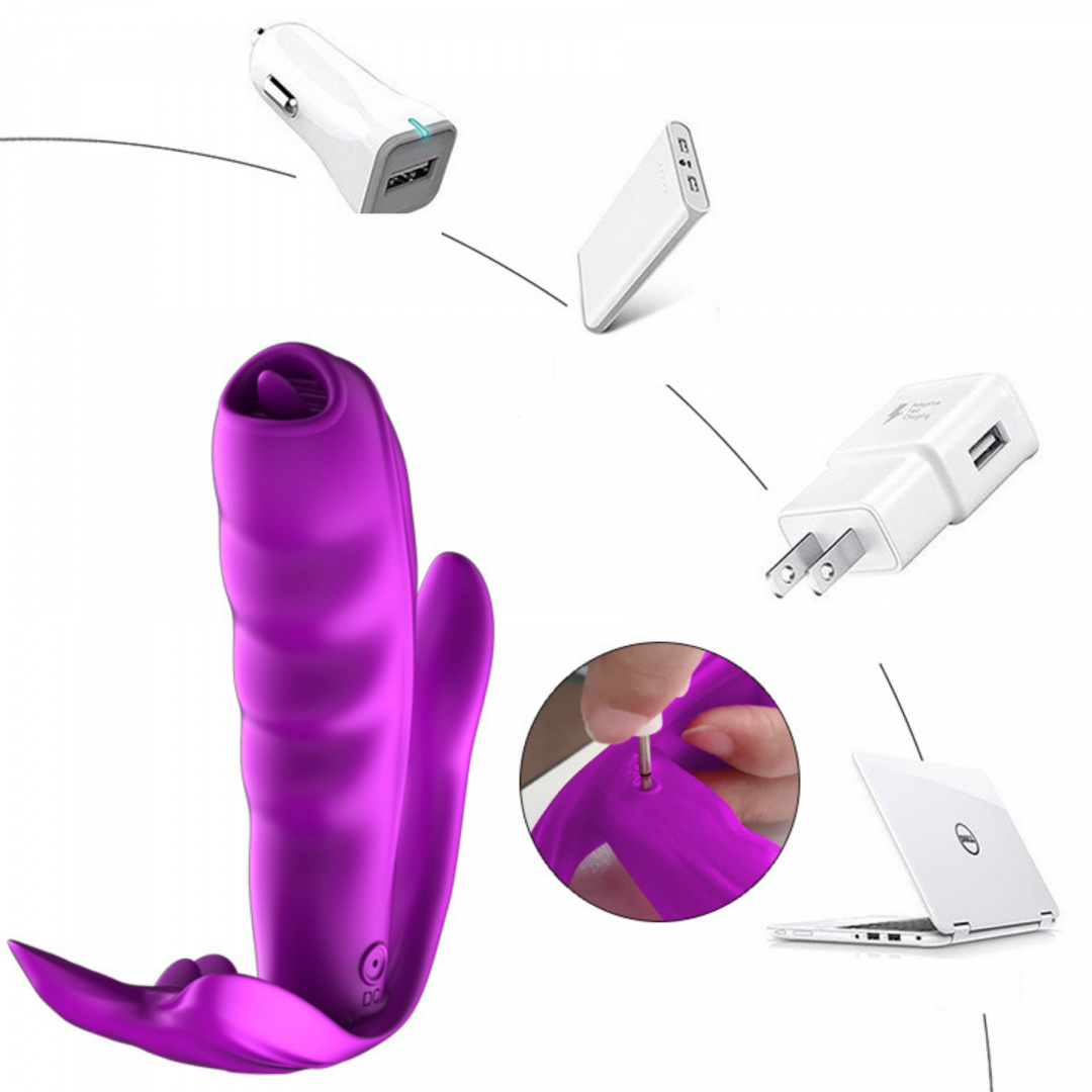 wibrator do majtek i łechtaczki ogrzewany pilot